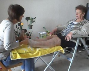 positionnement d'une séance de reflexologie